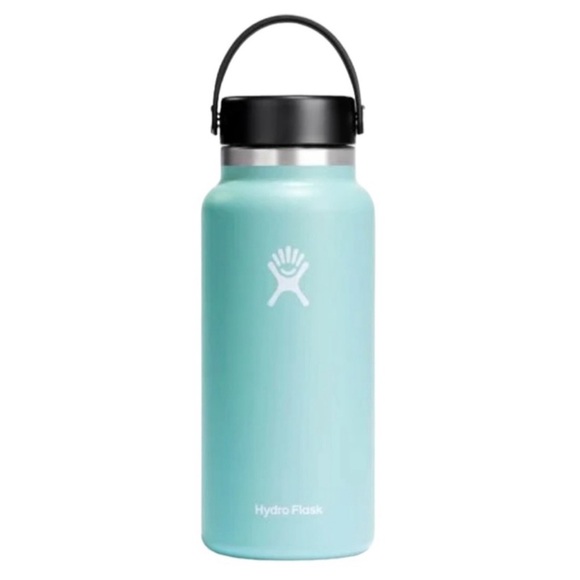 Hydro Flask 32 oz Wide Mouth Water Bottle in Dew - Picture 1 of 4